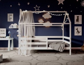 Кровать-домик 80*190 Белый в Можге - mozhga.mebel24.online | фото 2