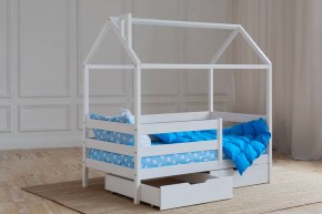 Кровать-домик 80*190 Белый в Можге - mozhga.mebel24.online | фото 4