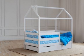Кровать-домик 80*190 Белый в Можге - mozhga.mebel24.online | фото 5