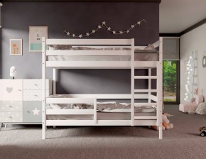 Кровать двухъярусная без крыши 80*160 Белый в Можге - mozhga.mebel24.online | фото 2