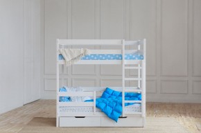 Кровать двухъярусная без крыши 80*160 Белый в Можге - mozhga.mebel24.online | фото 4