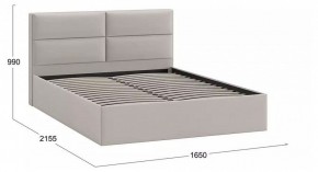 Кровать двуспальная Глосс в Можге - mozhga.mebel24.online | фото 3