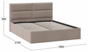 Кровать двуспальная Глосс с ПМ в Можге - mozhga.mebel24.online | фото 4