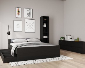 Кровать ОРИОН двухспальная с ортопедическим основанием 180х200, цвет Дуб Венге в Можге - mozhga.mebel24.online | фото 3