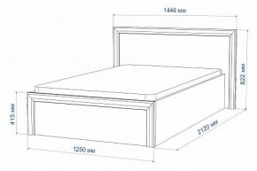 Кровать полутораспальная Нобиле Кр-120 в Можге - mozhga.mebel24.online | фото 3