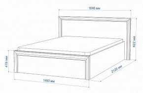 Кровать полутораспальная Нобиле Кр-140 в Можге - mozhga.mebel24.online | фото 2