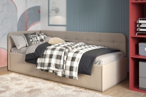 Кровать Зарина угловая Newtone light beige угол правый в Можге - mozhga.mebel24.online | фото 1