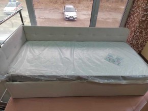 Кровать Зарина угловая Newtone light beige угол правый в Можге - mozhga.mebel24.online | фото 2
