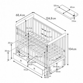 Кроватка Фея 328-01 в Можге - mozhga.mebel24.online | фото 10