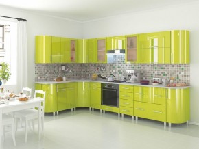 Кухня Танго лайм модульная в Можге - mozhga.mebel24.online | фото 2