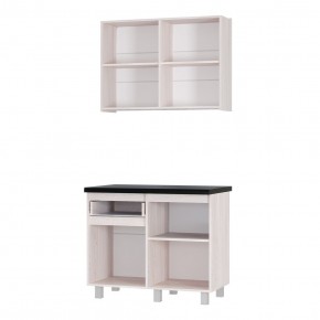 Кухня Тренд 1.0 м (Ясень белый) в Можге - mozhga.mebel24.online | фото 2