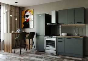 Кухонный гарнитур Антрацит 1200 (Стол. 38мм) в Можге - mozhga.mebel24.online | фото