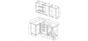 Кухонный гарнитур Белый Глянец 1000*1800 (Стол. 38мм) в Можге - mozhga.mebel24.online | фото 2