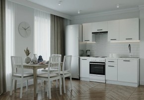 Кухонный гарнитур Белый Глянец 2000 (Стол. 38мм) в Можге - mozhga.mebel24.online | фото