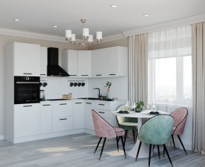 Кухонный гарнитур Белый Глянец 2400*1600 (Стол. 38мм) в Можге - mozhga.mebel24.online | фото
