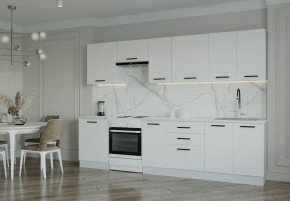 Кухонный гарнитур Белый Глянец 3000 (Стол. 26мм) в Можге - mozhga.mebel24.online | фото