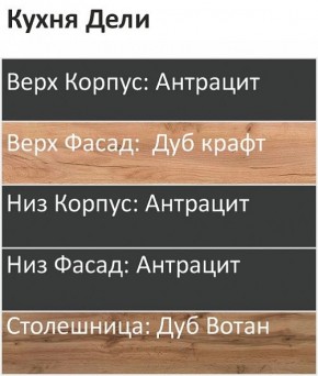 Кухонный гарнитур Дели 2200 (Стол. 38мм) в Можге - mozhga.mebel24.online | фото 3