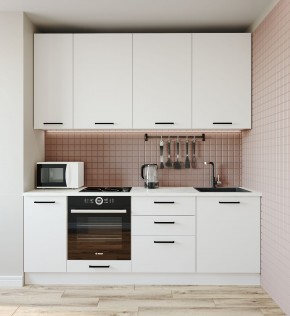 Кухонный гарнитур Жемчуг 2200 (Стол. 26мм) в Можге - mozhga.mebel24.online | фото 2