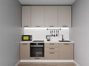 Кухонный гарнитур Каппучино 2200 h950 (Стол. 38мм) в Можге - mozhga.mebel24.online | фото