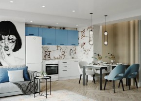 Кухонный гарнитур Капри 2550 (Стол. 26мм) в Можге - mozhga.mebel24.online | фото
