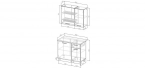 Кухонный гарнитур Меренга  1000 (Стол. 26мм) в Можге - mozhga.mebel24.online | фото 3