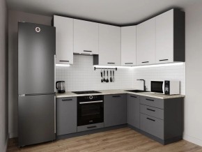 Кухонный гарнитур Меренга 2200*1600 h950 (Стол. 38мм) в Можге - mozhga.mebel24.online | фото