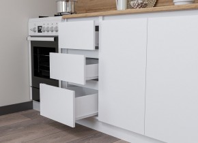 Кухня "МОРИ" 2.0 м (белый/дуб вотан) в Можге - mozhga.mebel24.online | фото 4