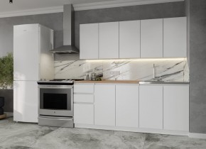 Кухня "МОРИ" 2.0 м (белый/дуб вотан) в Можге - mozhga.mebel24.online | фото 6