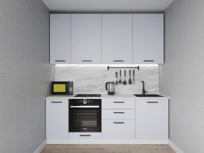 Кухонный гарнитур Смоки 2200 h950 (Стол. 38 мм) в Можге - mozhga.mebel24.online | фото