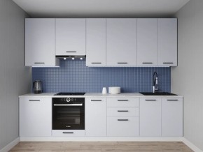 Кухонный гарнитур Смоки 2400 h950 (Стол. 26мм) в Можге - mozhga.mebel24.online | фото
