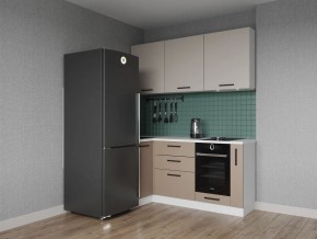 Кухонный гарнитур угловой Каппучино 1000*1800 (Стол. 38мм) в Можге - mozhga.mebel24.online | фото