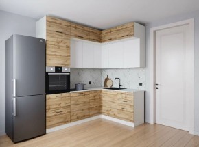 Кухонный гарнитур угловой Лада 2200*1700 (Стол. 38мм) в Можге - mozhga.mebel24.online | фото