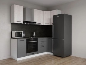Кухонный гарнитур угловой Санторини 2200*1000 (Стол. 26мм) в Можге - mozhga.mebel24.online | фото