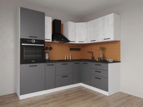 Кухонный гарнитур угловой Санторини 2400*1600 (Стол. 38мм) в Можге - mozhga.mebel24.online | фото