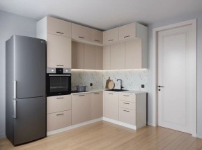 Кухонный гарнитур угловой Шампань 2200*1700 (Стол. 38мм) в Можге - mozhga.mebel24.online | фото