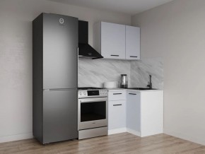 Кухонный гарнитур угловой Смоки 1000*1000 (Стол. 26мм) в Можге - mozhga.mebel24.online | фото