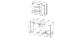 Кухонный гарнитур Умбра 1600 (Стол. 26мм) в Можге - mozhga.mebel24.online | фото 2