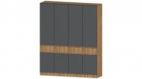 ЛЕНОРА Шкаф 4х створчатый (графит) в Можге - mozhga.mebel24.online | фото
