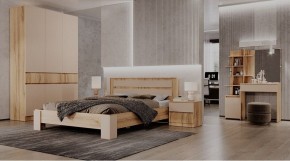 ЛЕНОРА Спальный гарнитур (модульный) кашемир в Можге - mozhga.mebel24.online | фото