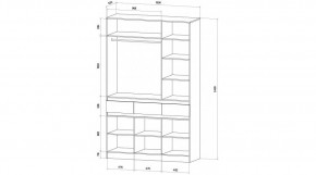 ЛЕНОРА Спальный гарнитур (модульный) кашемир в Можге - mozhga.mebel24.online | фото 9