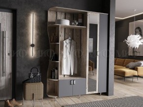 ЛИКА №1 Прихожая ЛДСП (графит/дуб юкон) в Можге - mozhga.mebel24.online | фото