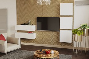 ЛИНДА Гостиная (Белый/Белый) в Можге - mozhga.mebel24.online | фото 4
