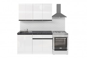 ЛОТОС Кухонный гарнитур Медиум 2 (1400 мм) в Можге - mozhga.mebel24.online | фото 3