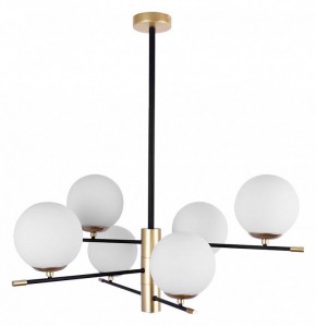 Люстра на штанге Arte Lamp Arkab A2225LM-6BK в Можге - mozhga.mebel24.online | фото