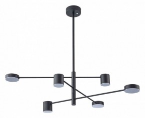 Люстра на штанге Arte Lamp Stanley A2476PL-40BK в Можге - mozhga.mebel24.online | фото