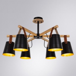 Люстра на штанге Arte Lamp Thomas A7032PL-6BK в Можге - mozhga.mebel24.online | фото 2