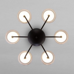 Люстра на штанге Eurosvet Fungo 50388 LED черный в Можге - mozhga.mebel24.online | фото 2