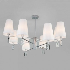 Люстра на штанге Eurosvet Milazzo 60137/8 хром в Можге - mozhga.mebel24.online | фото 2