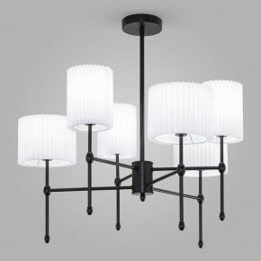 Люстра на штанге Eurosvet Notturno 60162/6 черный в Можге - mozhga.mebel24.online | фото