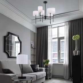 Люстра на штанге Eurosvet Notturno 60162/6 черный в Можге - mozhga.mebel24.online | фото 3